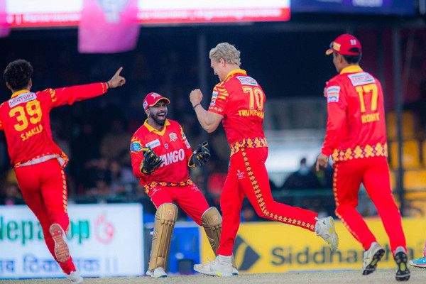 एनपिएल: लुम्बिनी लायन्स प्लेअफ पुग्ने चौथो टोली